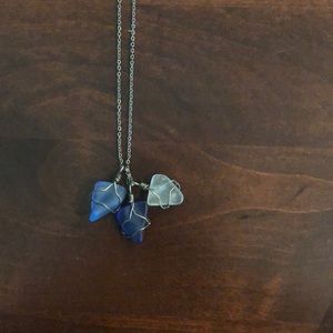 Sea glass necklace